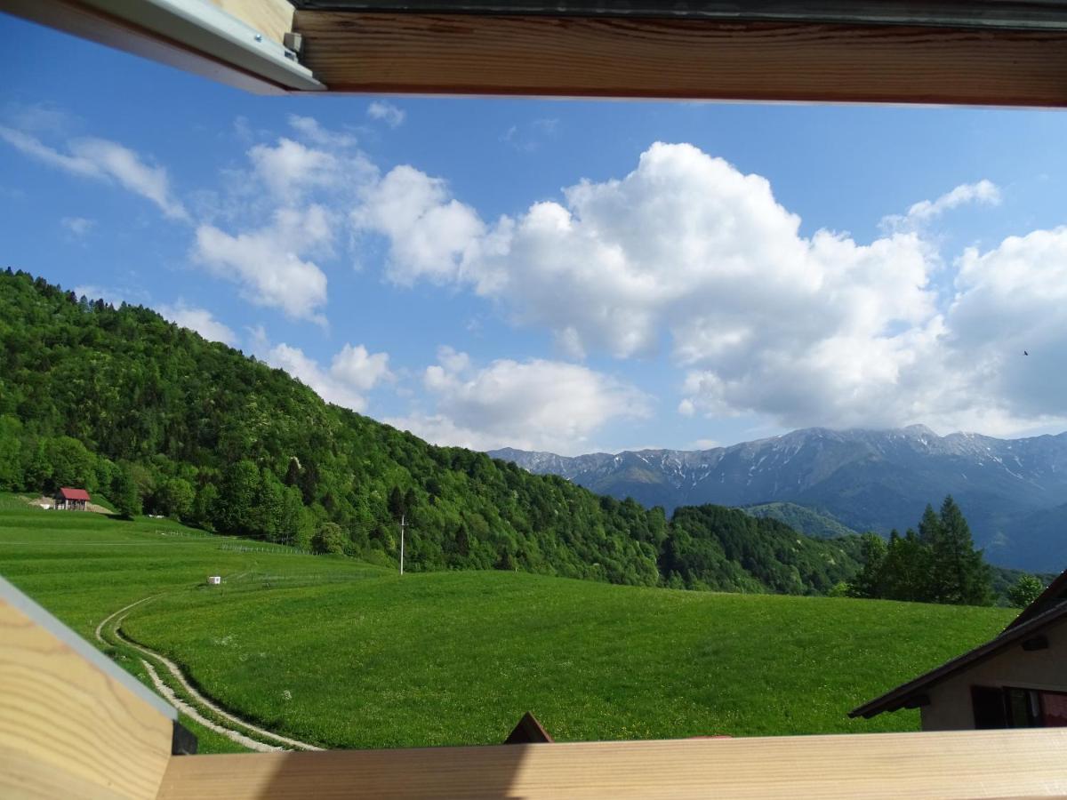 Apartmaji Pr-Gujlu Sela Nad Podmelcem 5220 Tolmin Podmelec Buitenkant foto