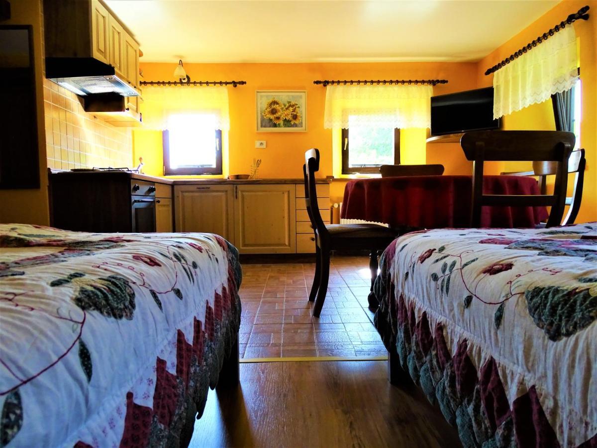 Apartmaji Pr-Gujlu Sela Nad Podmelcem 5220 Tolmin Podmelec Buitenkant foto